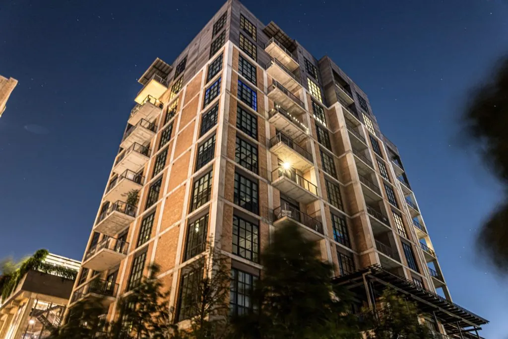 high-storey commercial building