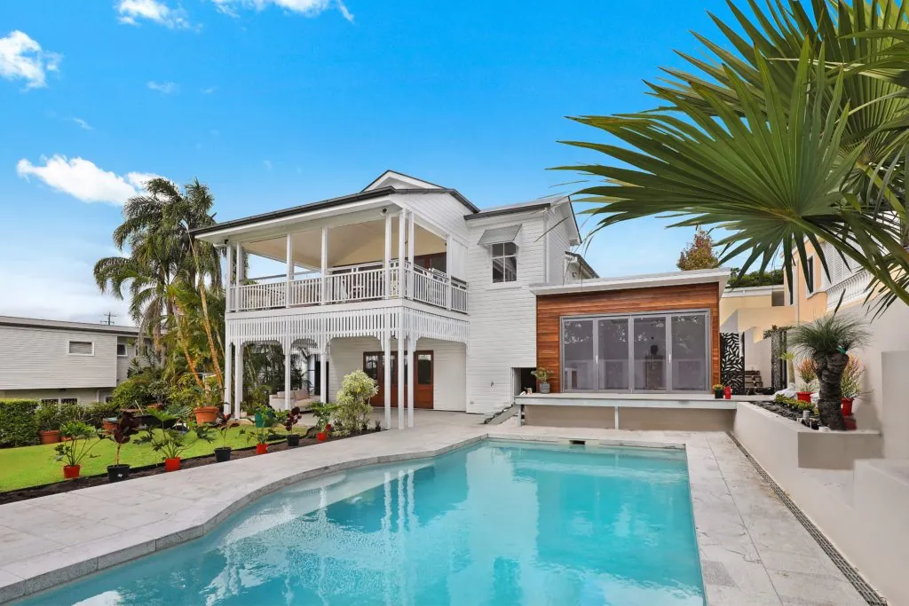 2-storey house with pool