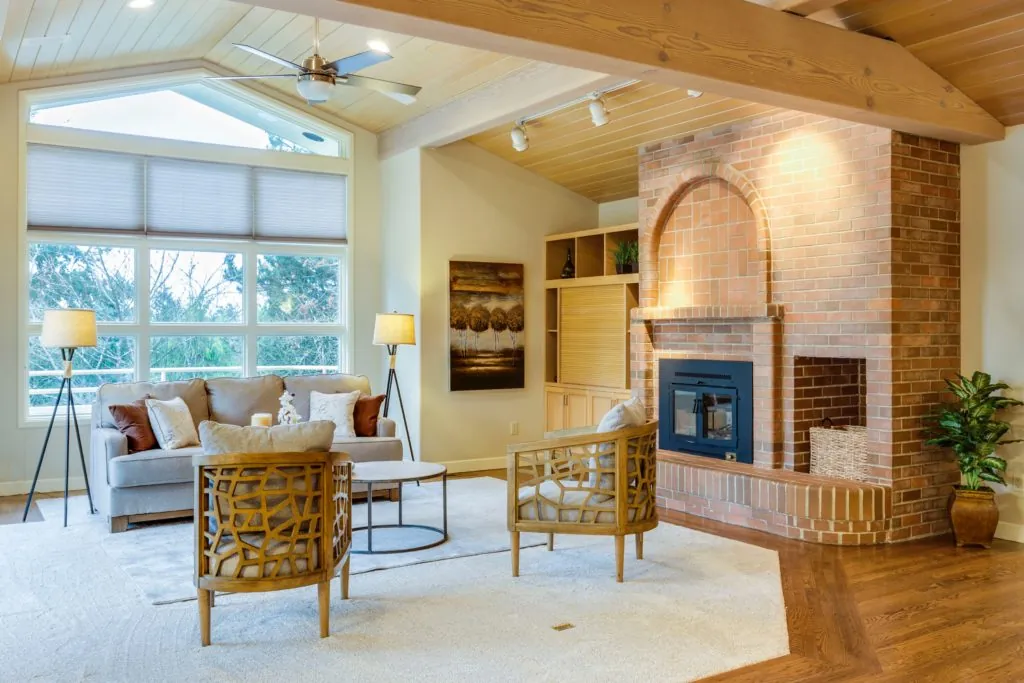 simple home interior view