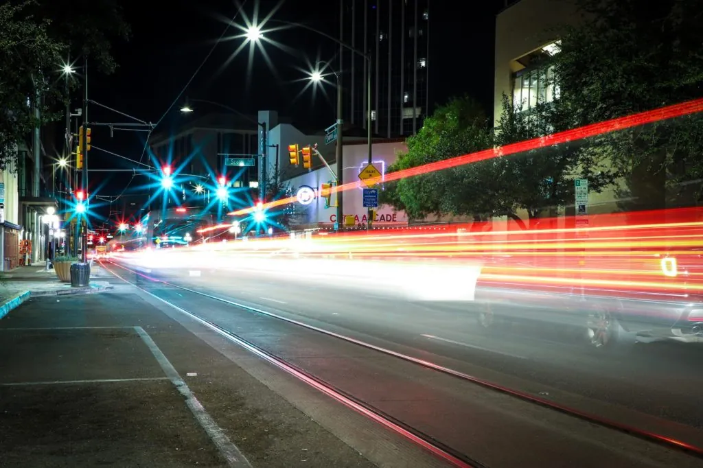 city lights