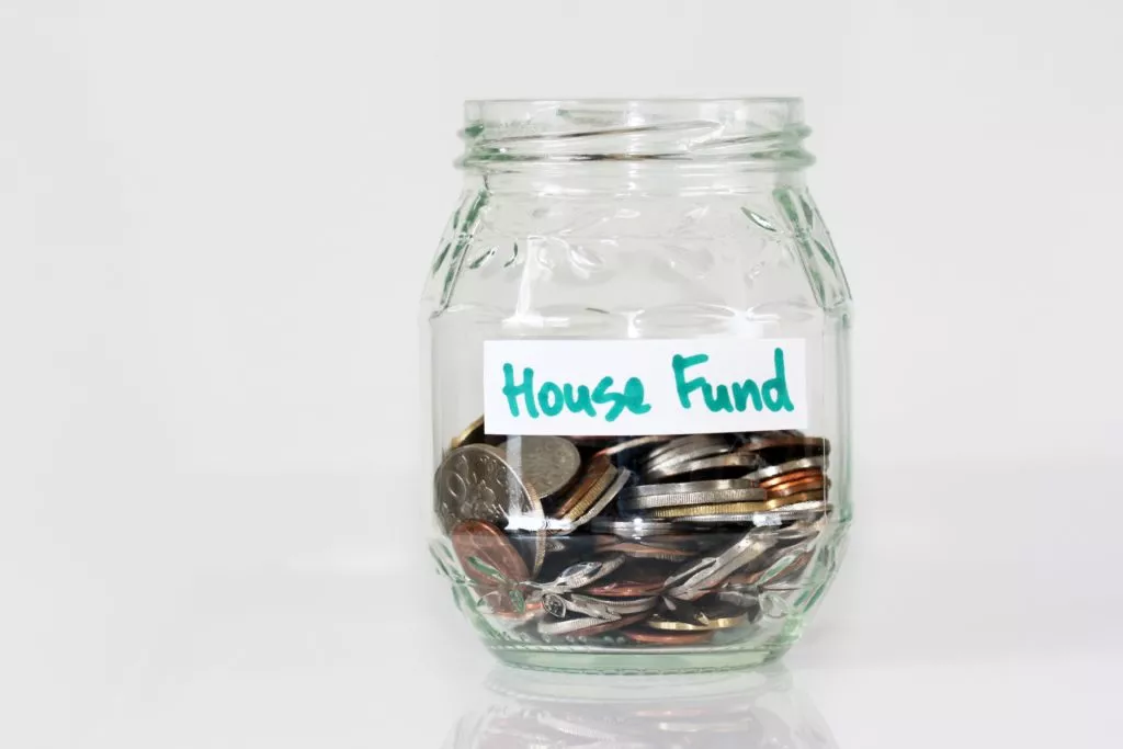 coins inside a jar