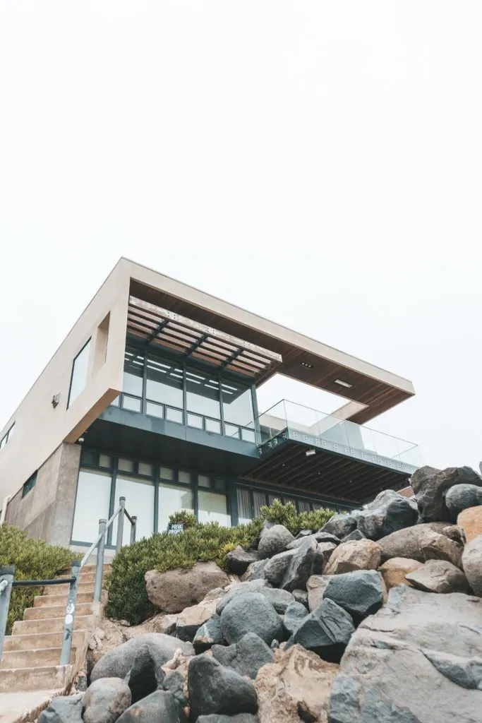 modern inspired two storey house