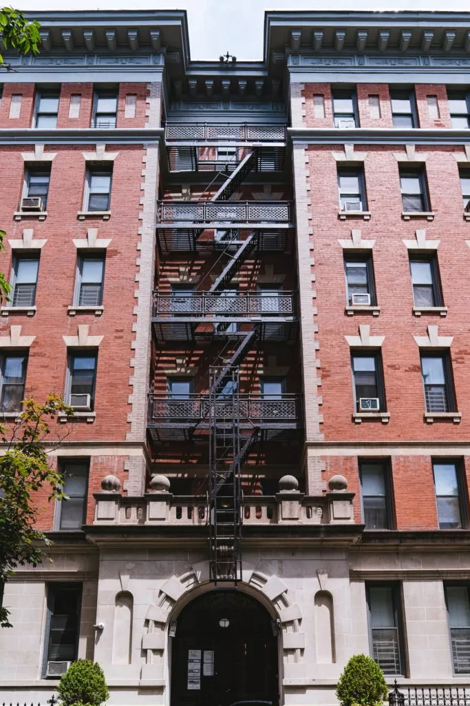 concrete apartment building